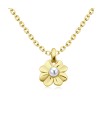 Flower Silver Necklaces SPE-5730
